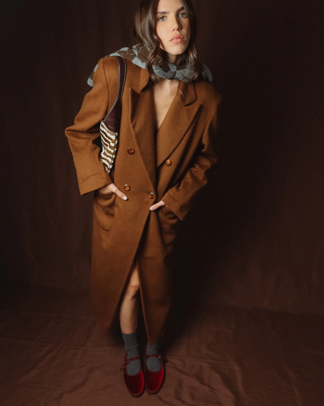 Burgundy Mary Jane Friulane - Image 4