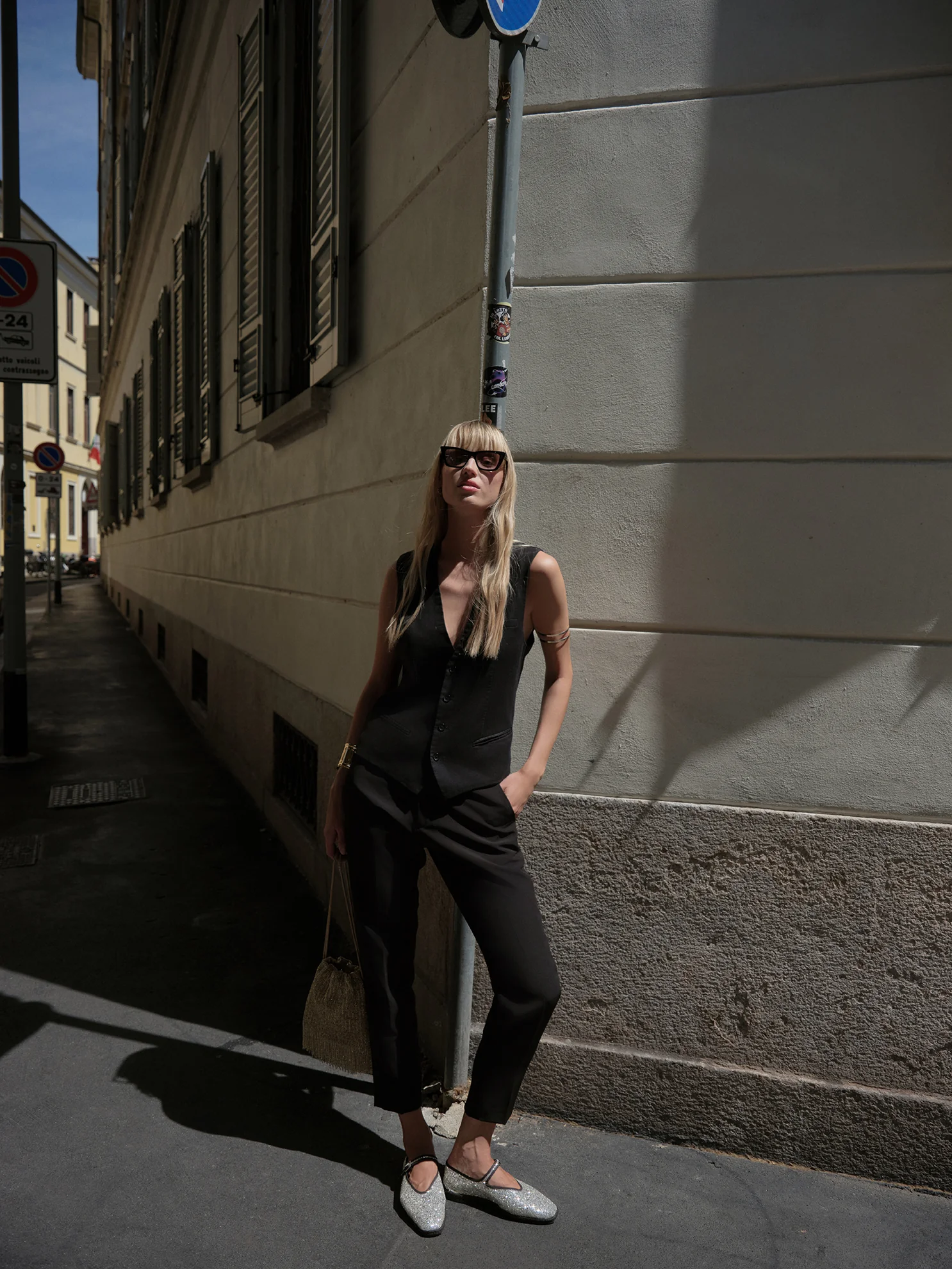 Colette Silver Black Mary Jane - Image 6