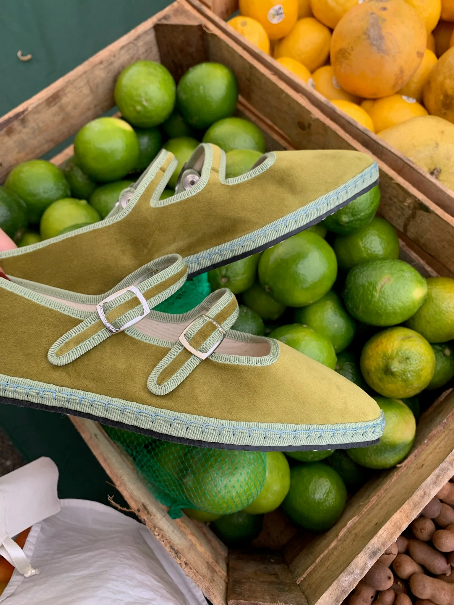 Lilly Sisto Pistachio Double Mary Jane Friulane - Image 8