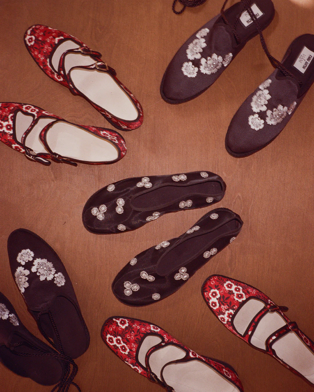 Ciao Lucia Embroidered Satin Slide - Image 6