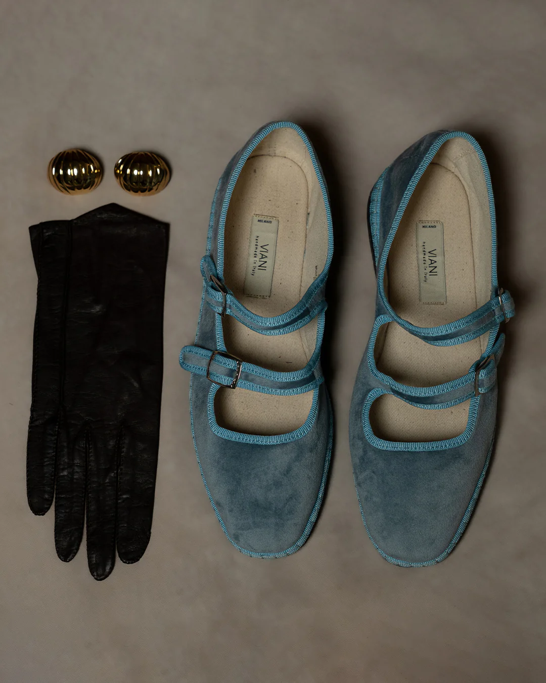 Zoe Sky Blue Double Mary Jane | Preorder - Image 3